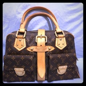 Louis Vuitton Monogram Manhattan GM Hand Bag